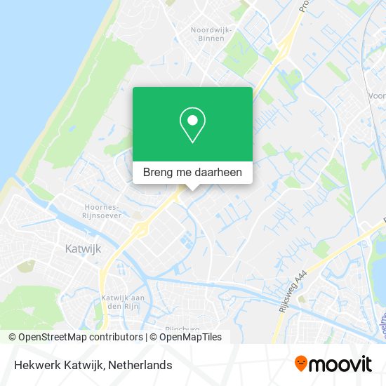 Hekwerk Katwijk kaart