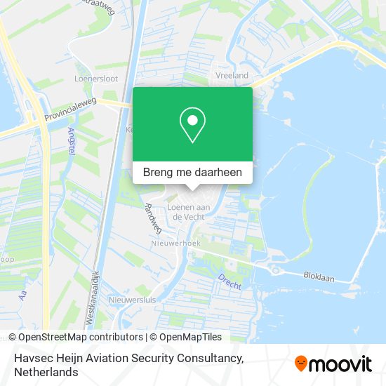Havsec Heijn Aviation Security Consultancy kaart