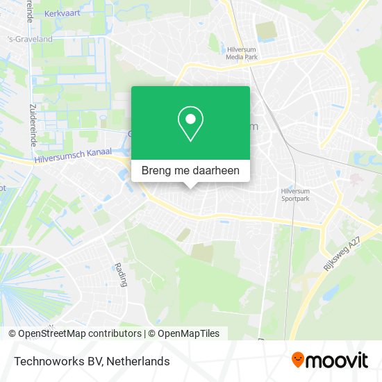 Technoworks BV kaart