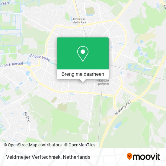 Veldmeijer Verftechniek kaart