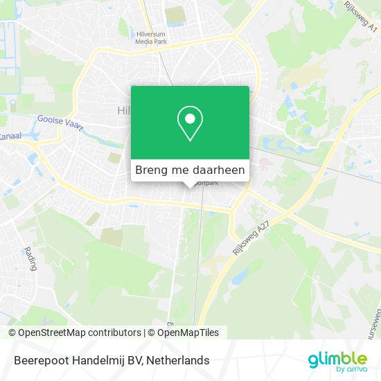 Beerepoot Handelmij BV kaart