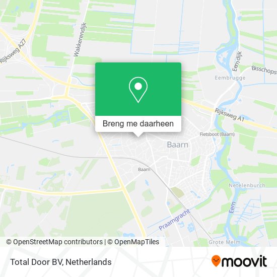 Total Door BV kaart