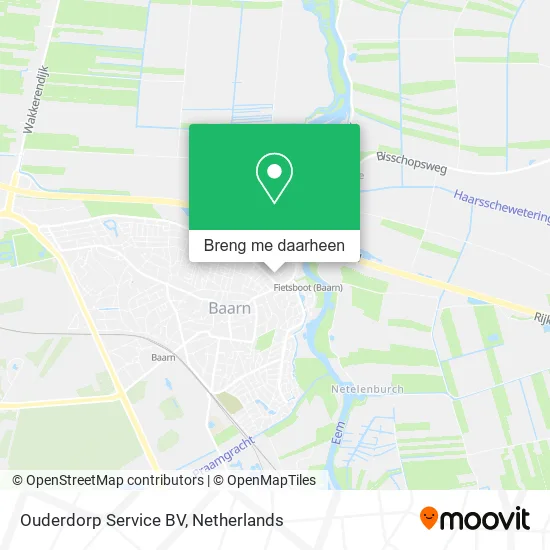 Ouderdorp Service BV kaart