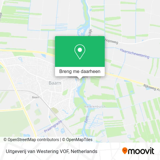 Uitgeverij van Westering VOF kaart