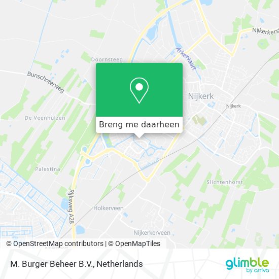 M. Burger Beheer B.V. kaart