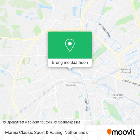 Marnix Classic Sport & Racing kaart