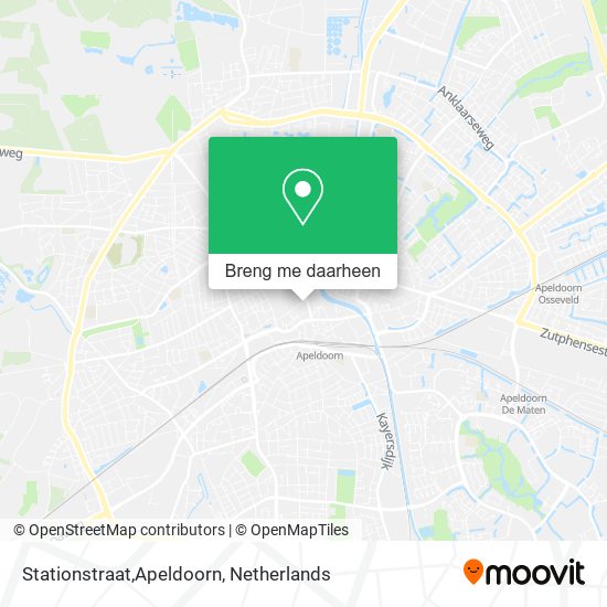 Stationstraat,Apeldoorn kaart
