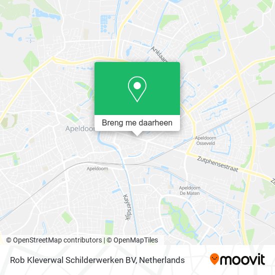 Rob Kleverwal Schilderwerken BV kaart