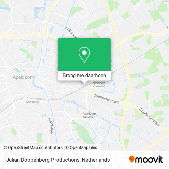 Julian Dobbenberg Productions kaart