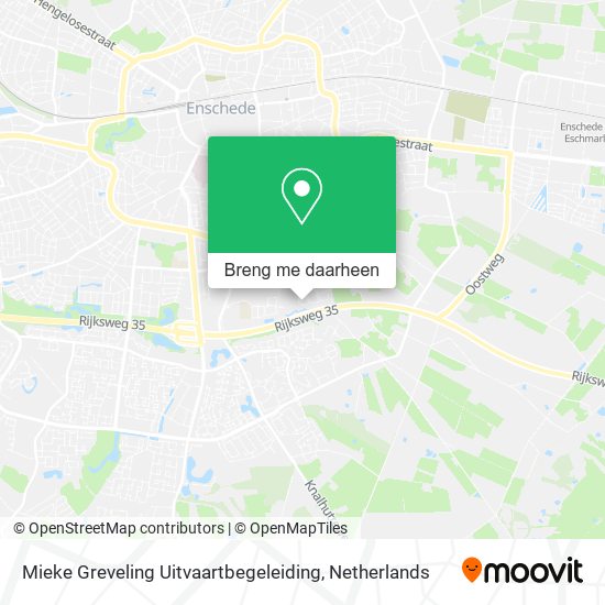 Mieke Greveling Uitvaartbegeleiding kaart