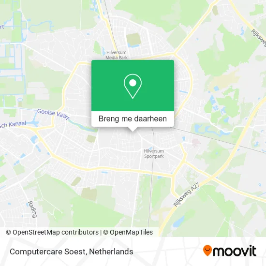 Computercare Soest kaart