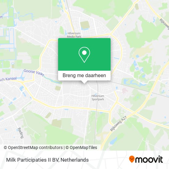 Milk Participaties II BV kaart