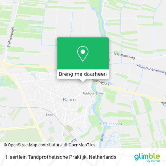 Haertlein Tandprothetische Praktijk kaart