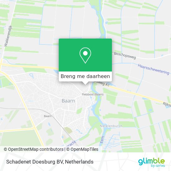 Schadenet Doesburg BV kaart