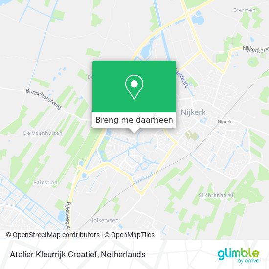 Atelier Kleurrijk Creatief kaart