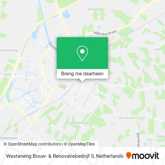 Westeneng Bouw- & Renovatiebedrijf S kaart