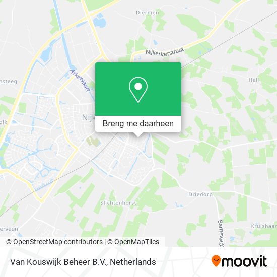 Van Kouswijk Beheer B.V. kaart