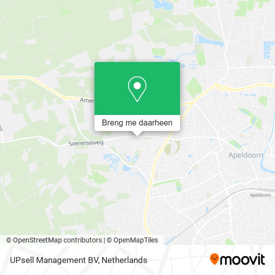 UPsell Management BV kaart