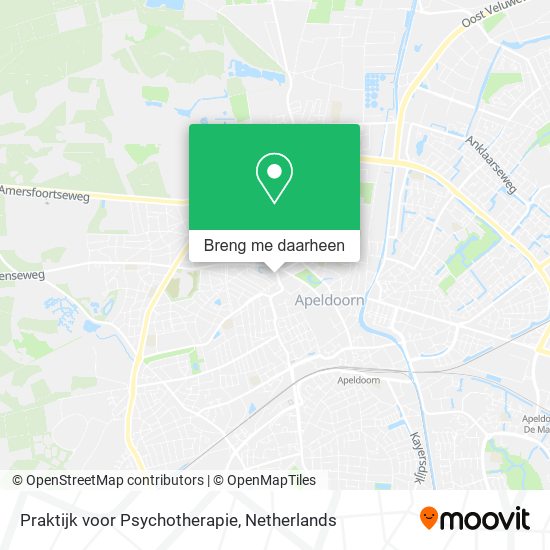 Praktijk voor Psychotherapie kaart