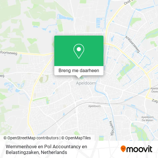 Wemmenhove en Pol Accountancy en Belastingzaken kaart