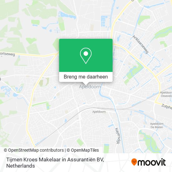 Tijmen Kroes Makelaar in Assurantiën BV kaart