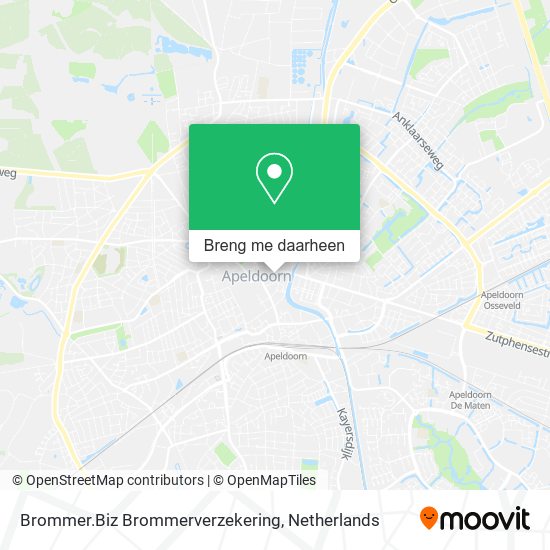 Brommer.Biz Brommerverzekering kaart