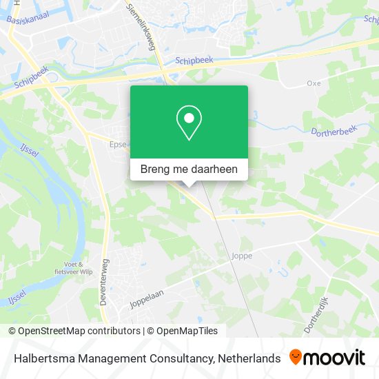 Halbertsma Management Consultancy kaart