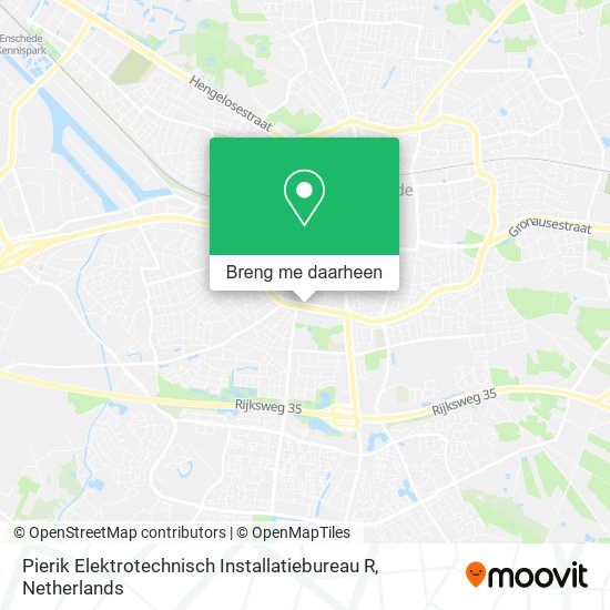 Pierik Elektrotechnisch Installatiebureau R kaart