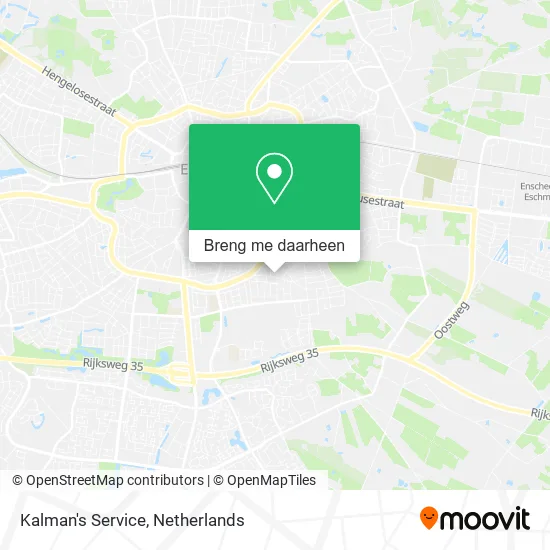 Kalman's Service kaart