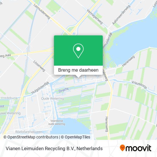 Vianen Leimuiden Recycling B.V. kaart