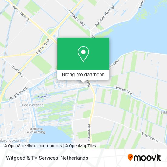 Witgoed & TV Services kaart