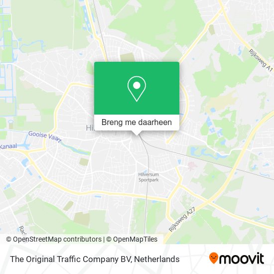 The Original Traffic Company BV kaart