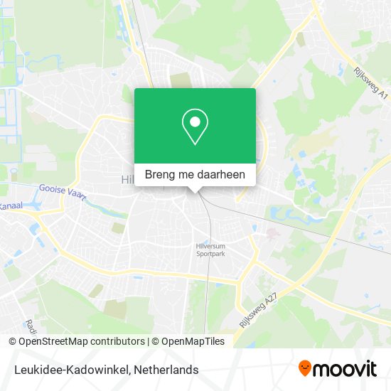 Leukidee-Kadowinkel kaart