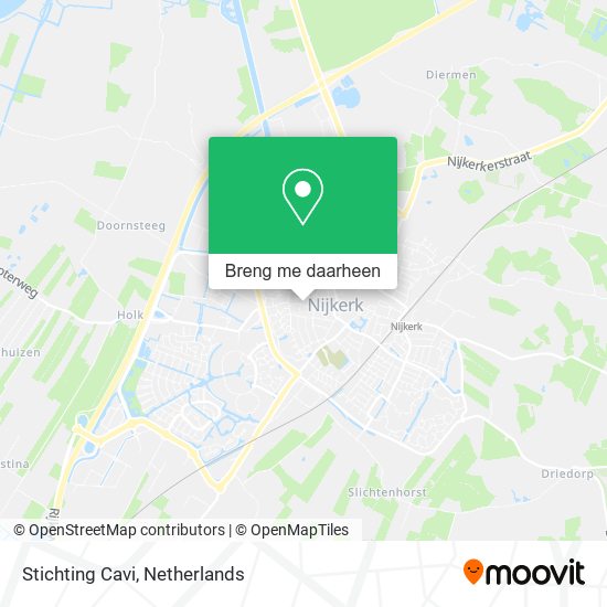 Stichting Cavi kaart