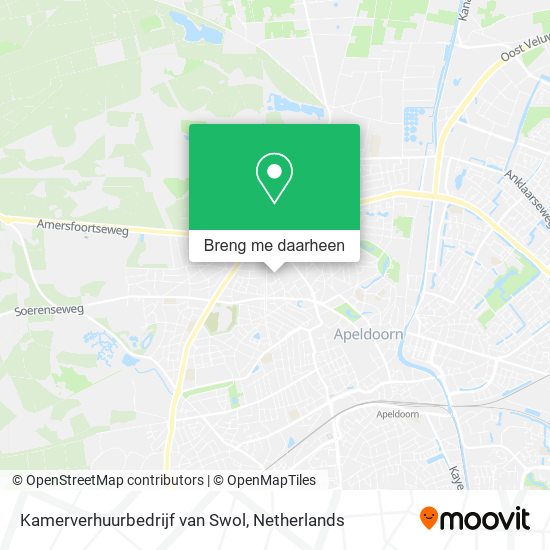 Kamerverhuurbedrijf van Swol kaart
