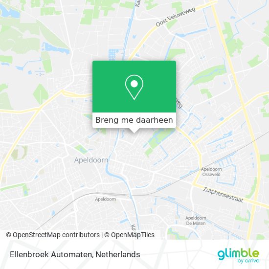 Ellenbroek Automaten kaart