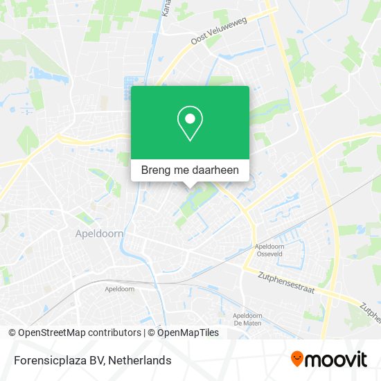 Forensicplaza BV kaart