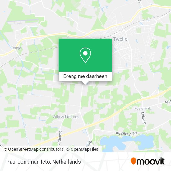Paul Jonkman Icto kaart