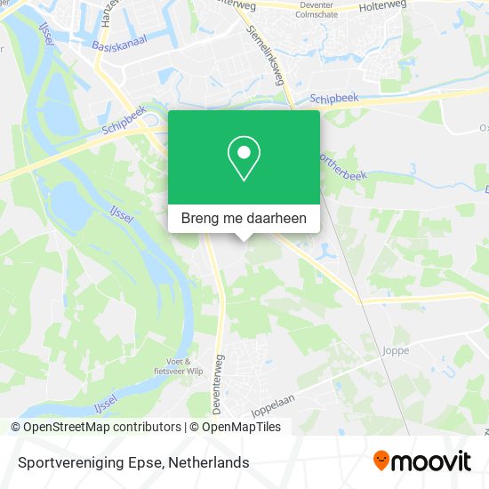 Sportvereniging Epse kaart