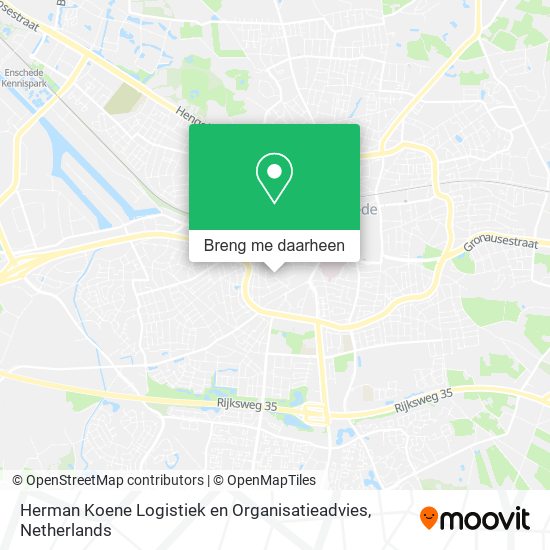 Herman Koene Logistiek en Organisatieadvies kaart