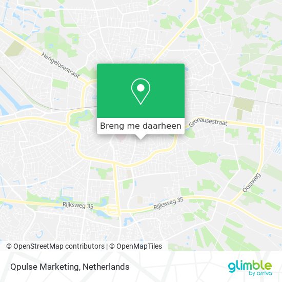 Qpulse Marketing kaart