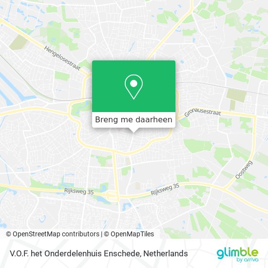 V.O.F. het Onderdelenhuis Enschede kaart