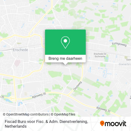 Fiscad Buro voor Fisc. & Adm. Dienstverlening kaart
