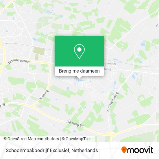 Schoonmaakbedrijf Exclusief kaart