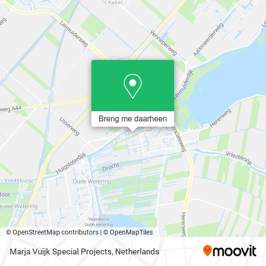 Marja Vuijk Special Projects kaart
