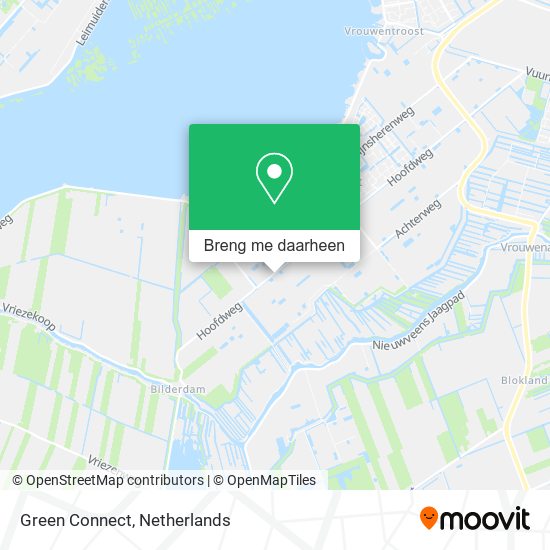 Green Connect kaart