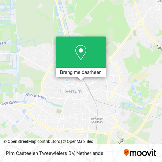 Pim Casteelen Tweewielers BV kaart