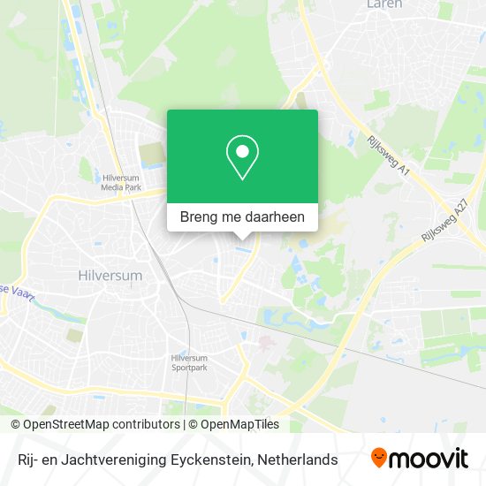 Rij- en Jachtvereniging Eyckenstein kaart