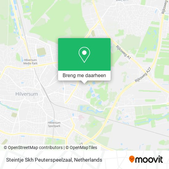 Steintje Skh Peuterspeelzaal kaart