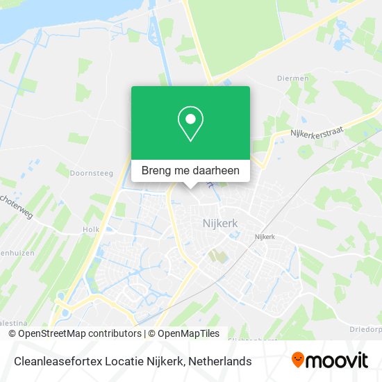 Cleanleasefortex Locatie Nijkerk kaart